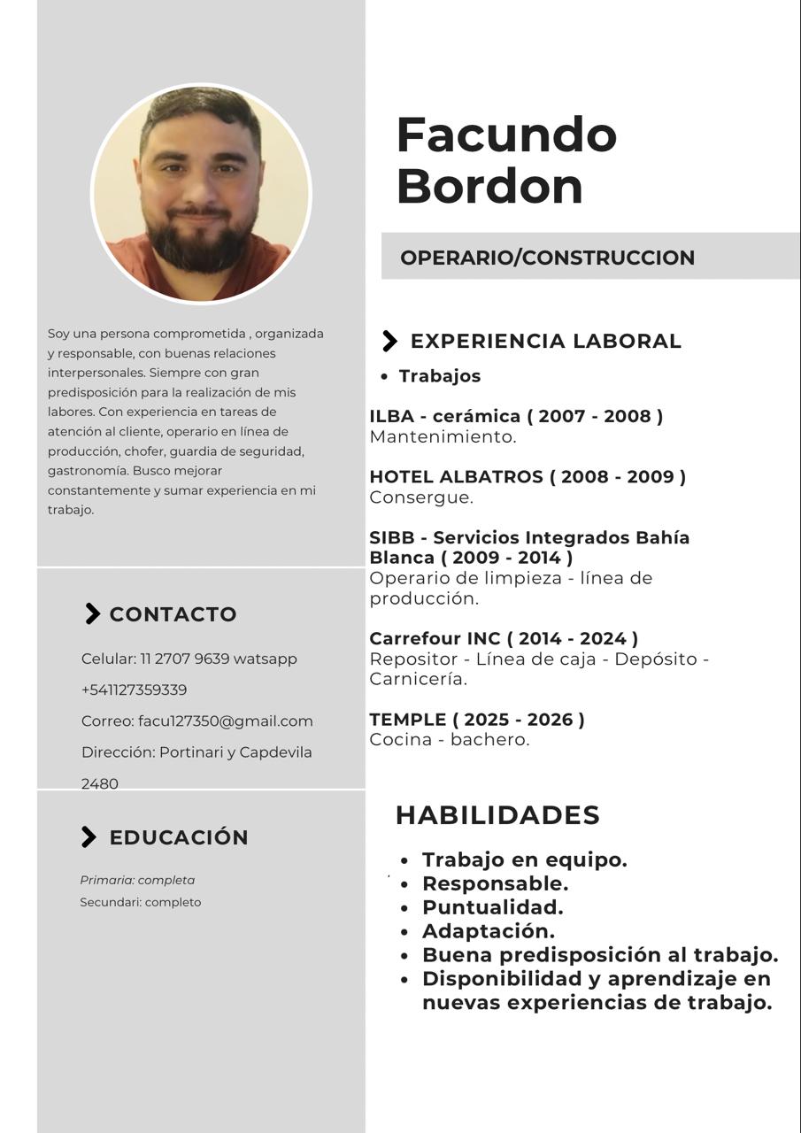 Facundo  Bordon