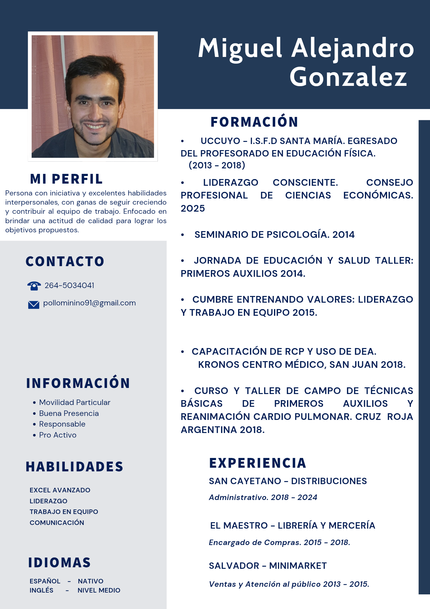 Miguel Alejandro Gonzalez