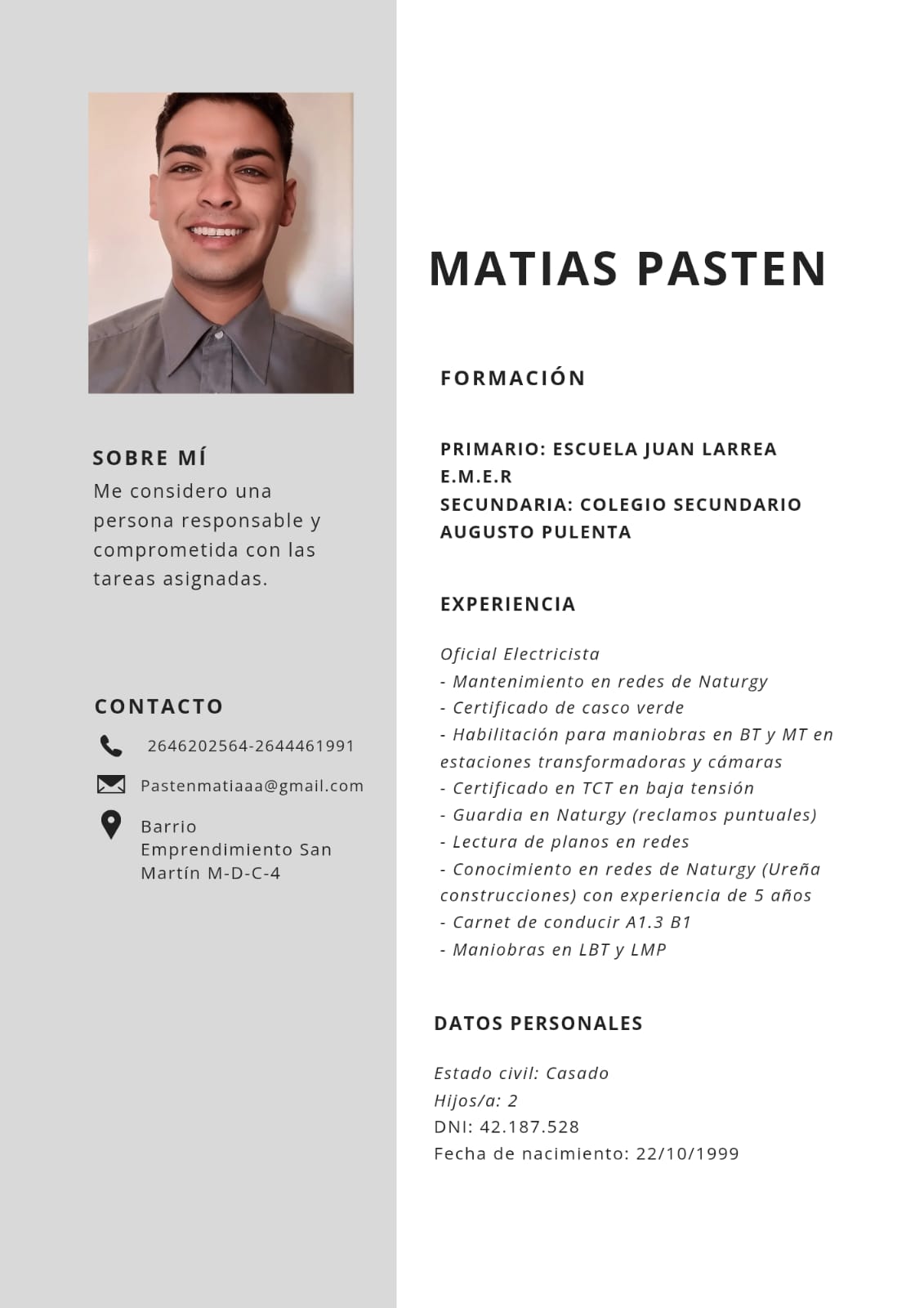 Matías Jesús Pasten
